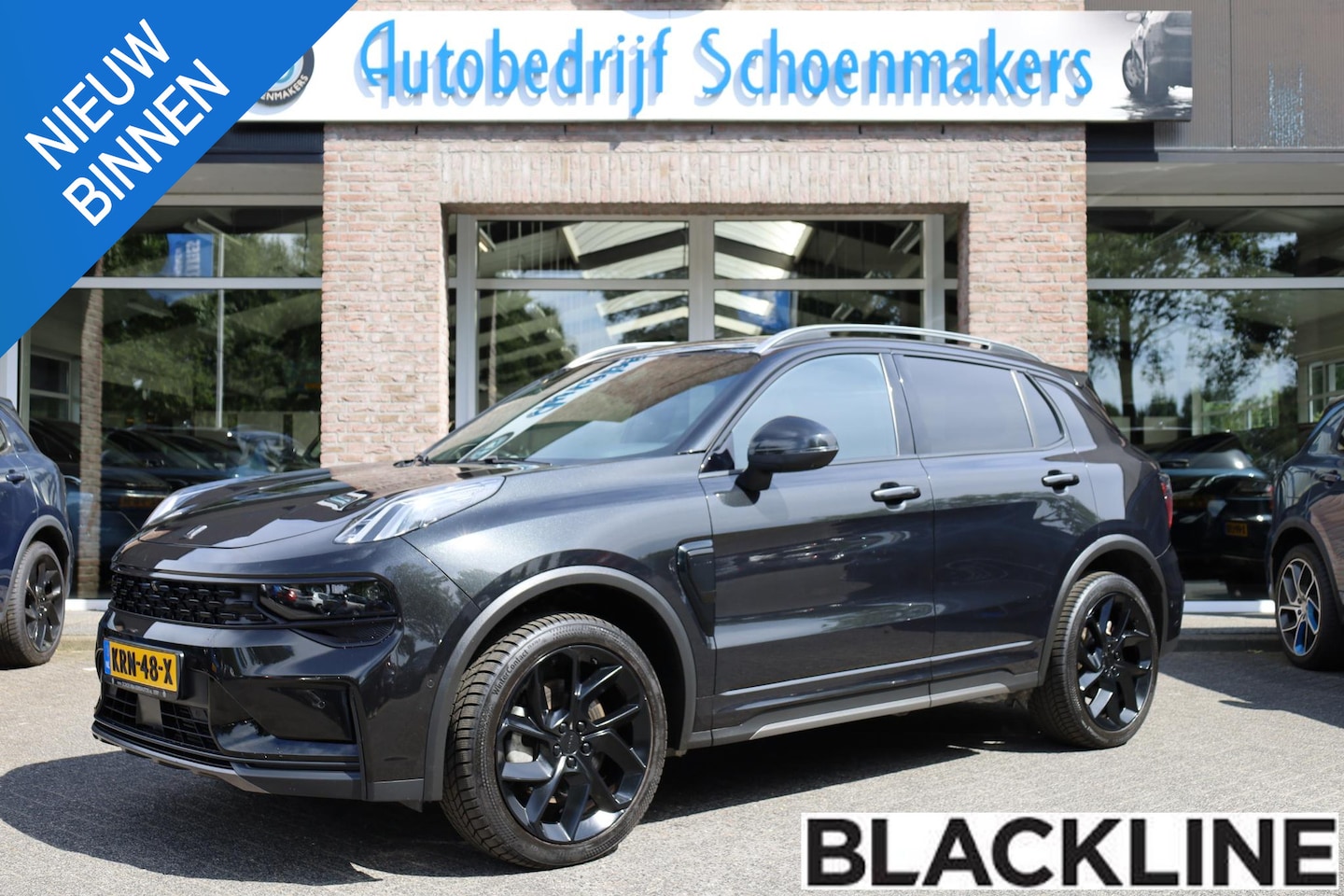 Lynk & Co 01 - 1.5 MY23! BLACKLINE ZWARTE-HEMEL ROLHOES MY23 360-CAMERA PANO/SCHUIF INFINITY DAB NAVI CAR - AutoWereld.nl
