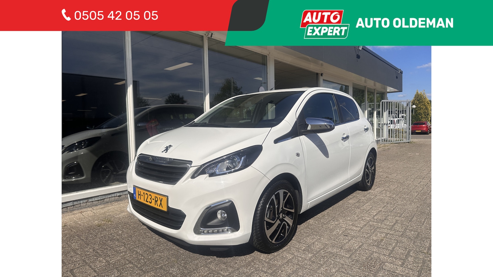 Peugeot 108 - 1.0 e-VTi Allure carplay,clima,camera - AutoWereld.nl