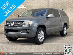 Volkswagen Amarok - 2.0 TDI 4Motion BM DC Highline Automaat | € 8.950, - MARGE| Leder | Cruise | Climate | Nav