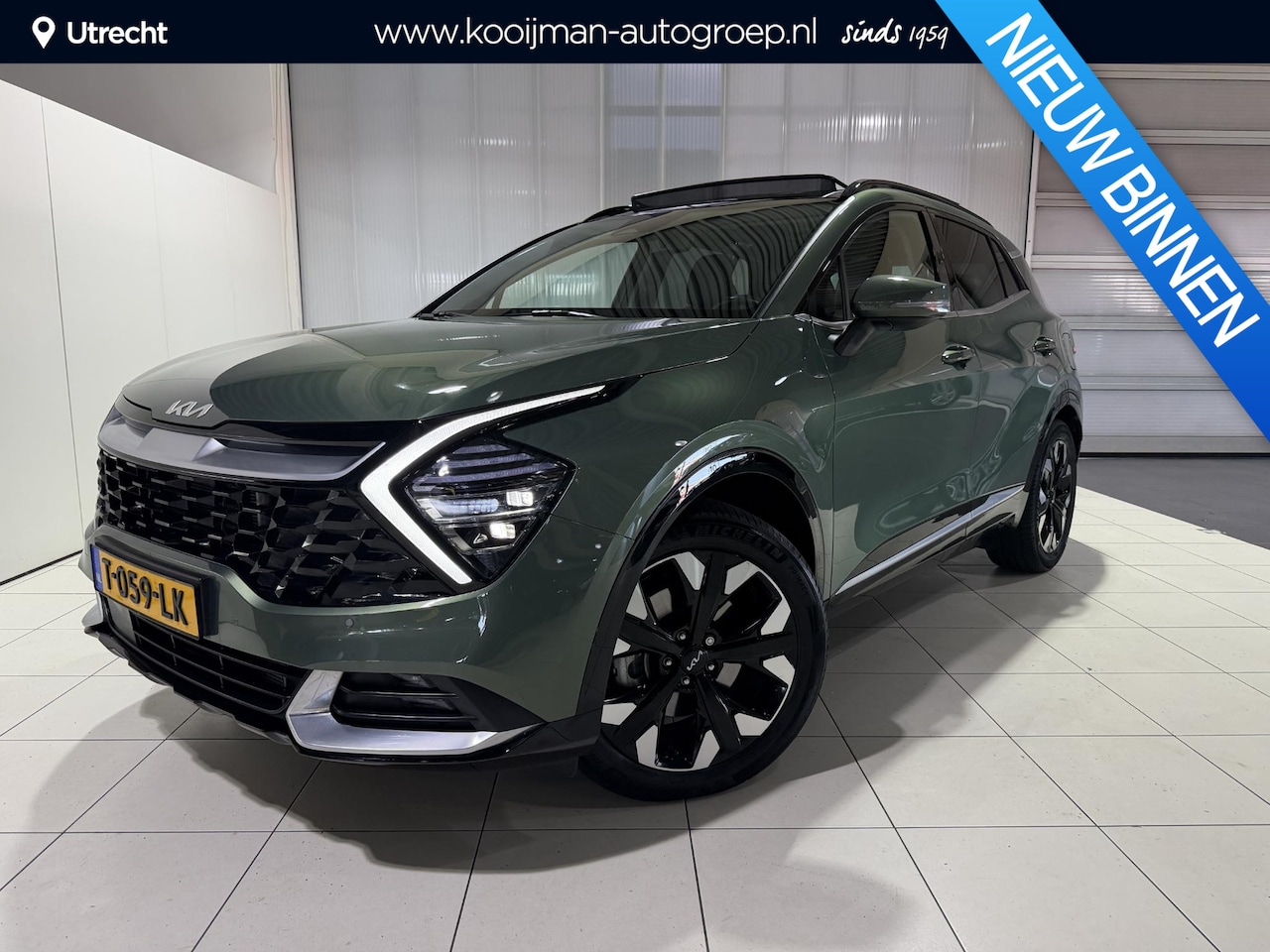Kia Sportage - 1.6 T-GDi Plug-in Hybrid AWD DynamicPlusLine Schuif kantel dak, Stoel en Stuur verwarming, - AutoWereld.nl