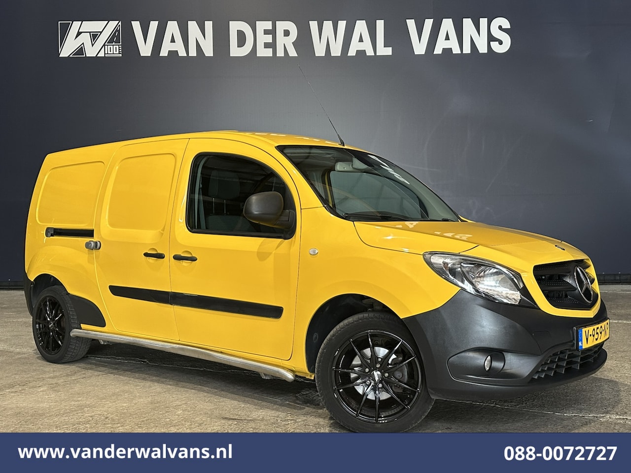 Mercedes-Benz Citan - 109CDI 90pk L3H1 XL Euro6 Airco | Camera | LM Velgen | Trekhaak | Sidebars Zijdeur - AutoWereld.nl