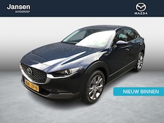 Mazda CX-30 - 2.0 e-SkyActiv-G M Hybrid Comfort lederen bekleding, navigatie, climate control, adaptieve