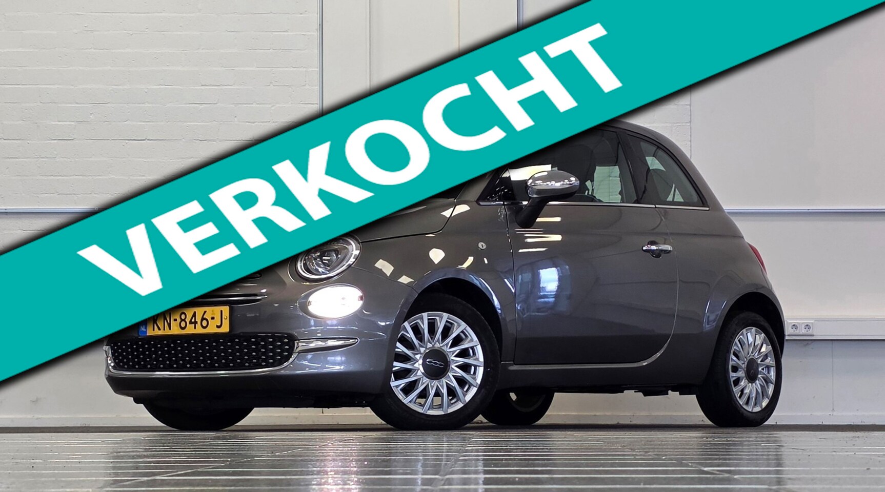 Fiat 500 - 0.9 TwinAir Turbo Lounge Carplay Pano PDC Garantie Mooi! - AutoWereld.nl