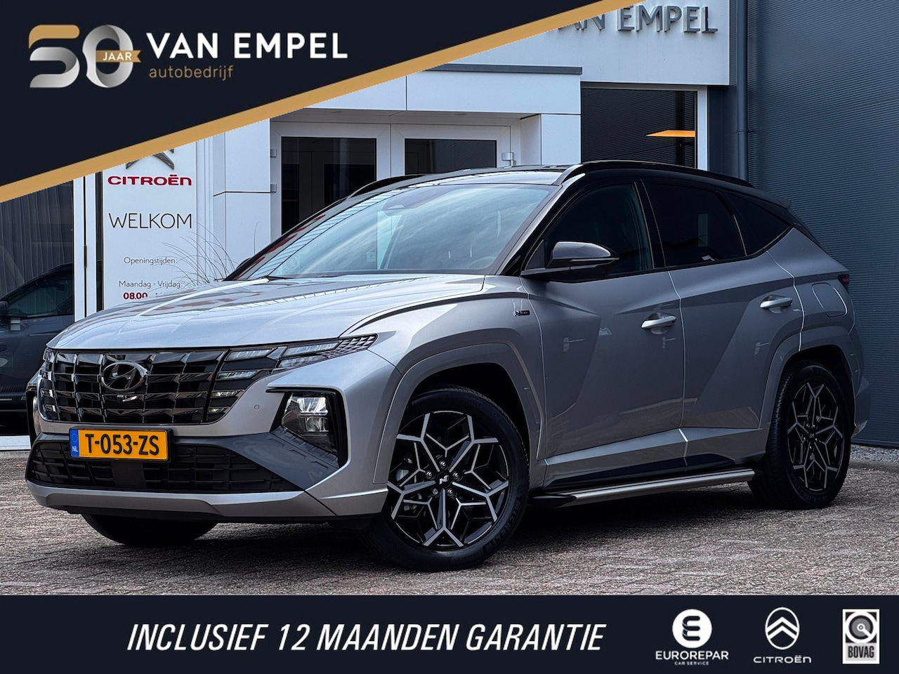 Hyundai Tucson - 1.6 T-GDI PHEV N Line 4WD | 98% SOH | Trekhaak | NL-Auto | 360 Camera | Stoelverwarming + - AutoWereld.nl