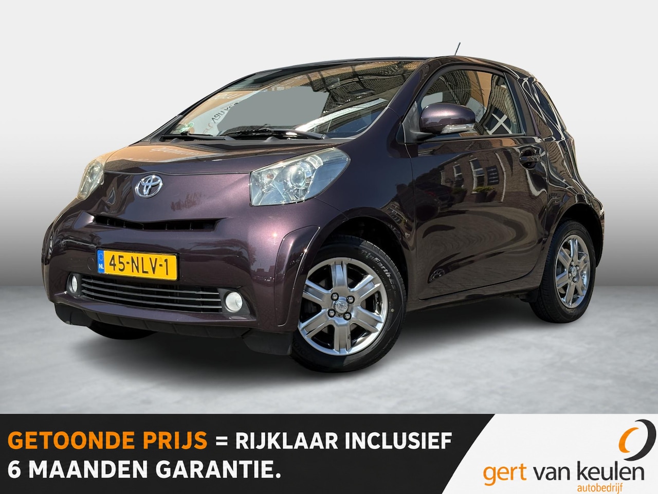 Toyota iQ - 1.0 VVTi Aspiration AIRCO/1E EIG./NL-AUTO/59.000 KM! - AutoWereld.nl