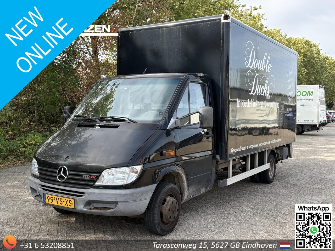 Mercedes-Benz Sprinter - 411 CDI 2.2 402 HD | € 4.950,- NETTO! | Dubbel Lucht | Elektrische Laadklep | Bakwagen | B - AutoWereld.nl