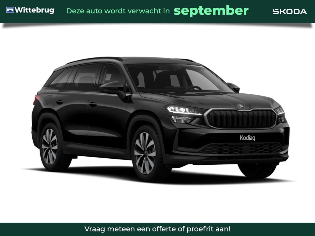 Skoda Kodiaq - 1.5 TSI PHEV Business Edition Plus Akoestisch pakket / Trekhaak / Panoramadak / 19 inch Le - AutoWereld.nl