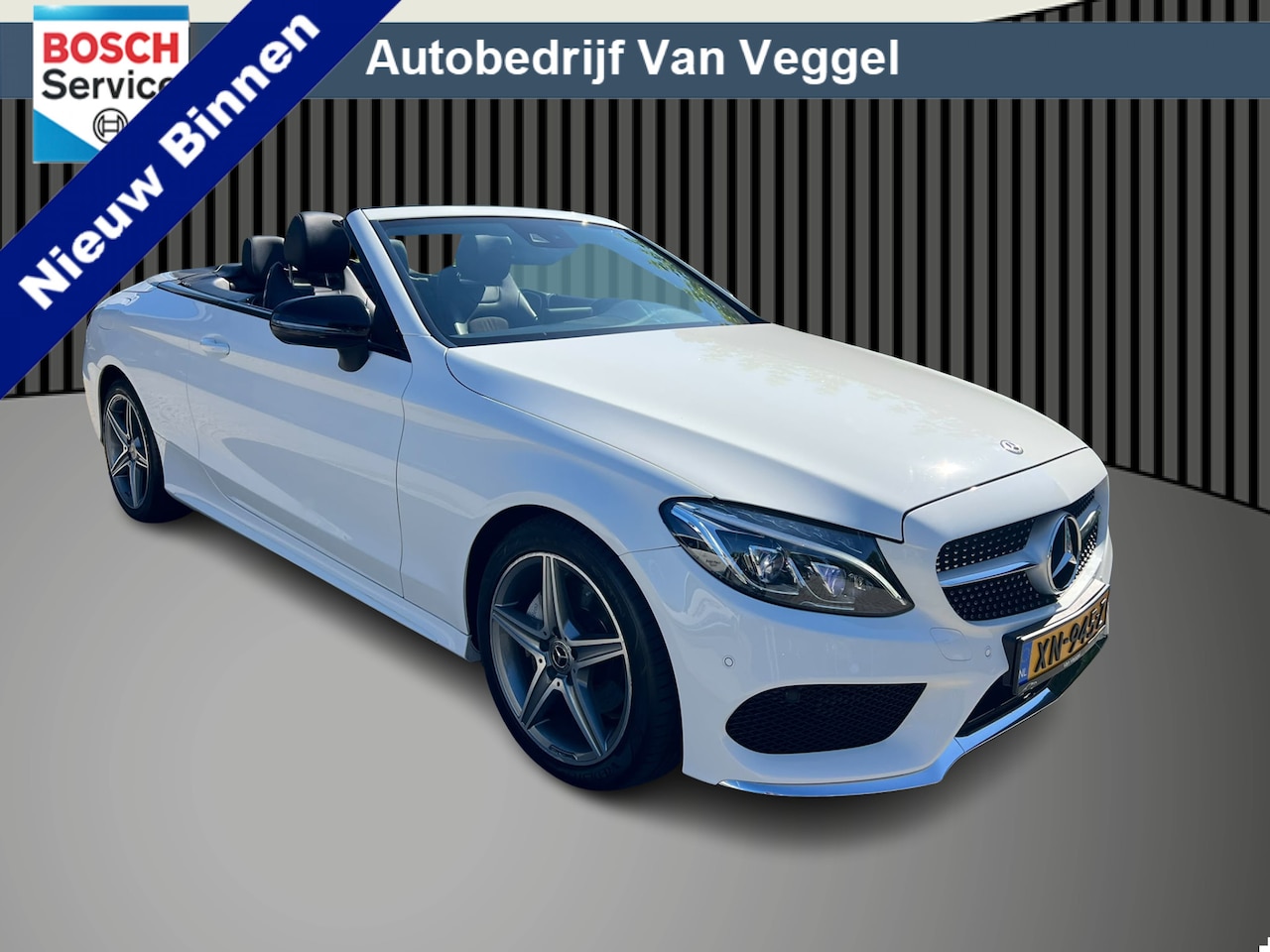 Mercedes-Benz C-klasse Cabrio - 180 AMG Pakket Premium stoelverw/ventilatie, navi, sportstoelen - AutoWereld.nl