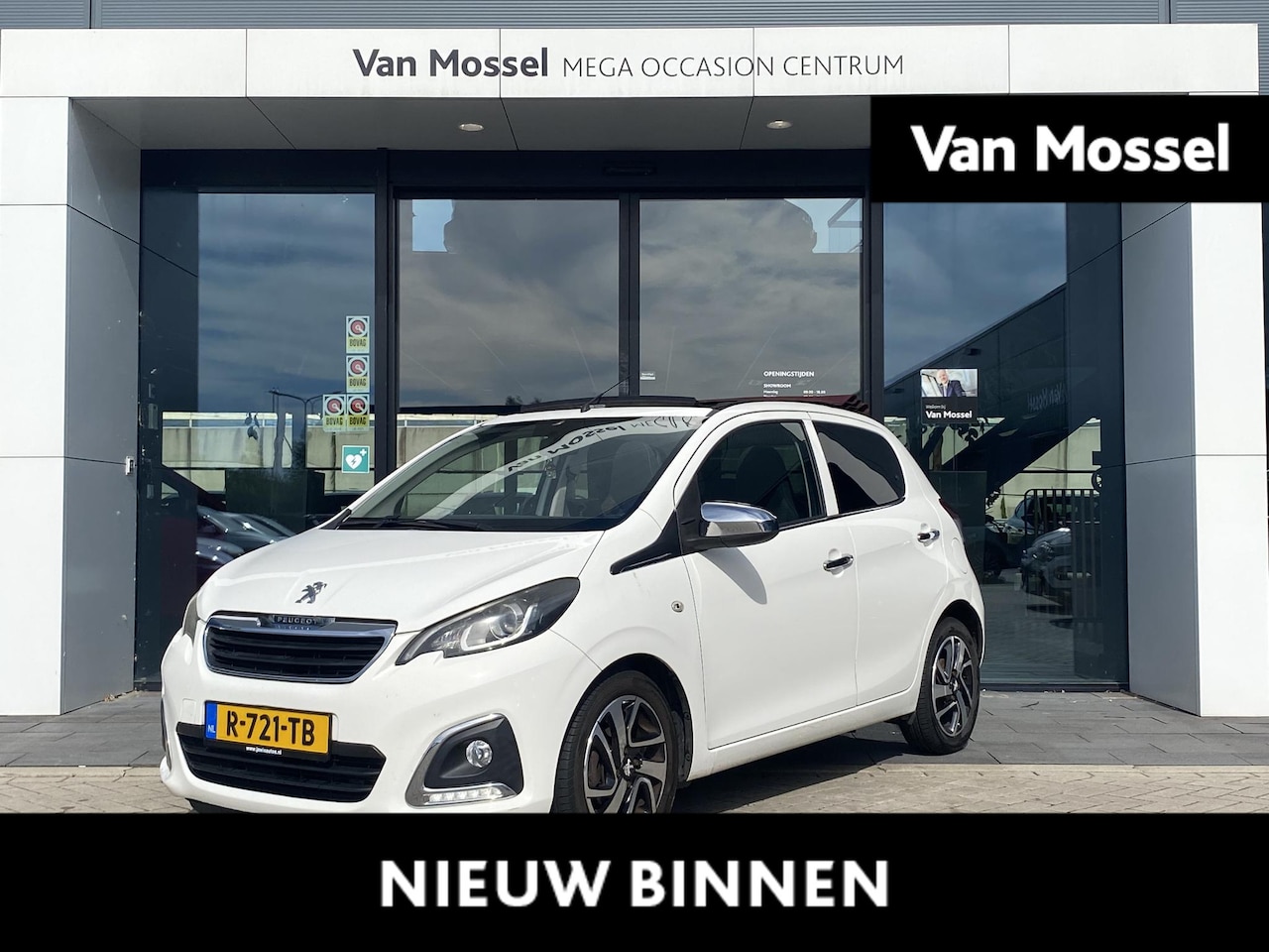 Peugeot 108 - 1.2 Puretech Allure TOP! | CABRIO | KEYLESS | CAMERA | CLIMATE CONTROL | CRUISE CONTROL | - AutoWereld.nl