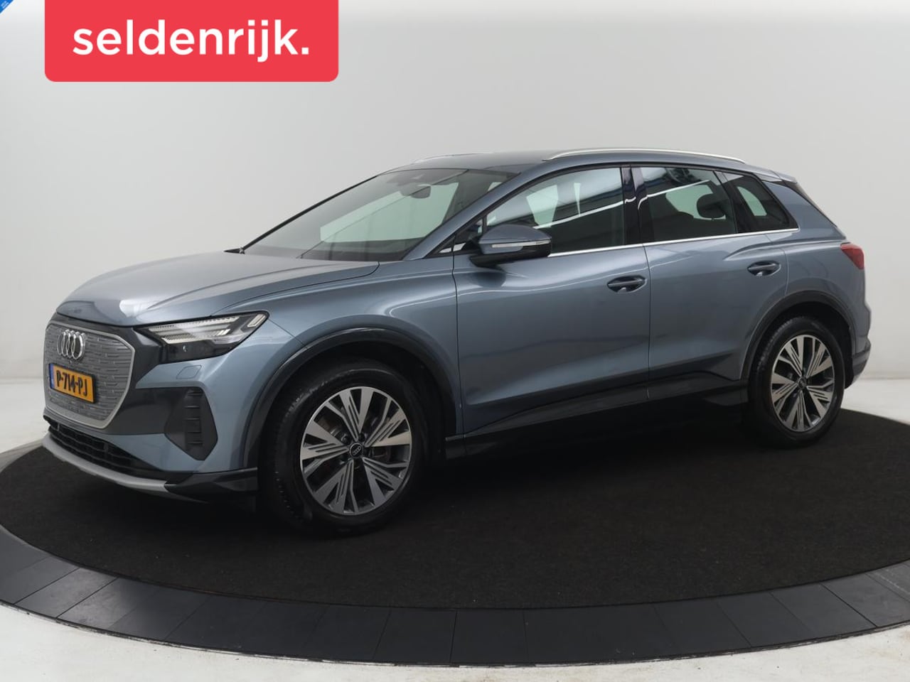 Audi Q4 e-tron - 40 Advanced edition 77 kWh | SOH 93,3% | Adaptive cruise | Stoelverwarming | Navigatie | C - AutoWereld.nl