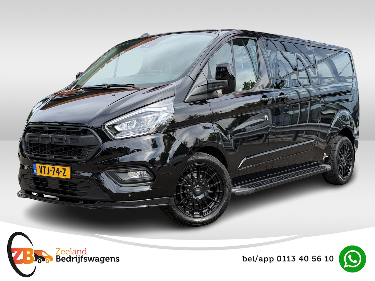 Ford Transit Custom - 320 2.0 TDCI 170pk L2H1 Raptor DC | ZB-Edition | Vol opties - AutoWereld.nl