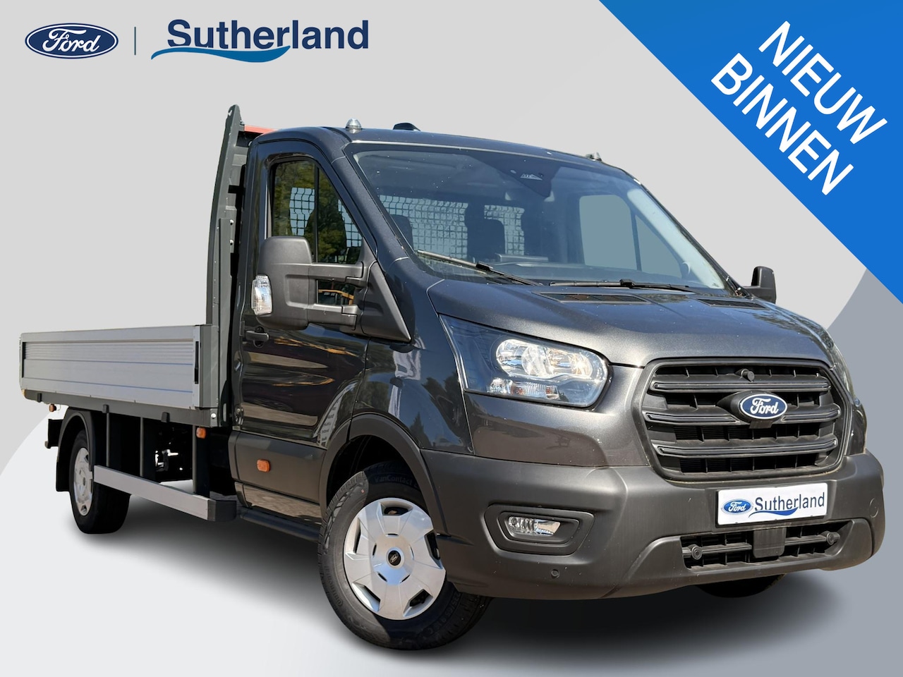 Ford Transit - 350 2.0 TDCI L3H1 Trend AWD | SCI | 165pk | Open laadbak | Vierwielaandrijving | BPM-vrij - AutoWereld.nl