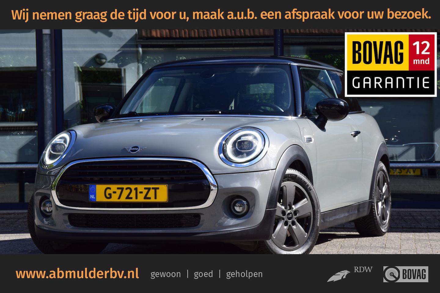MINI 3-Deurs - 1.5 136PK Cooper | Org. NL | BOVAG Garantie | DAB | LED koplampen en Achterlichten | Cruis - AutoWereld.nl