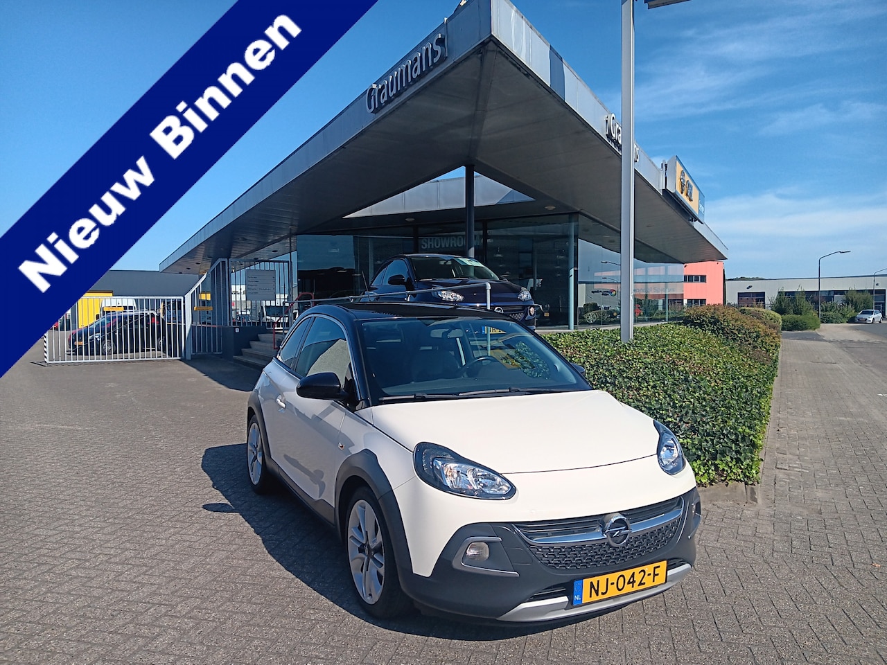 Opel ADAM - ROCKS 1.2 Jam 70PK, Airco, Sportstoelen, Cruise-Control, Bleutooth etc. incl. 12 MND BOVAG - AutoWereld.nl