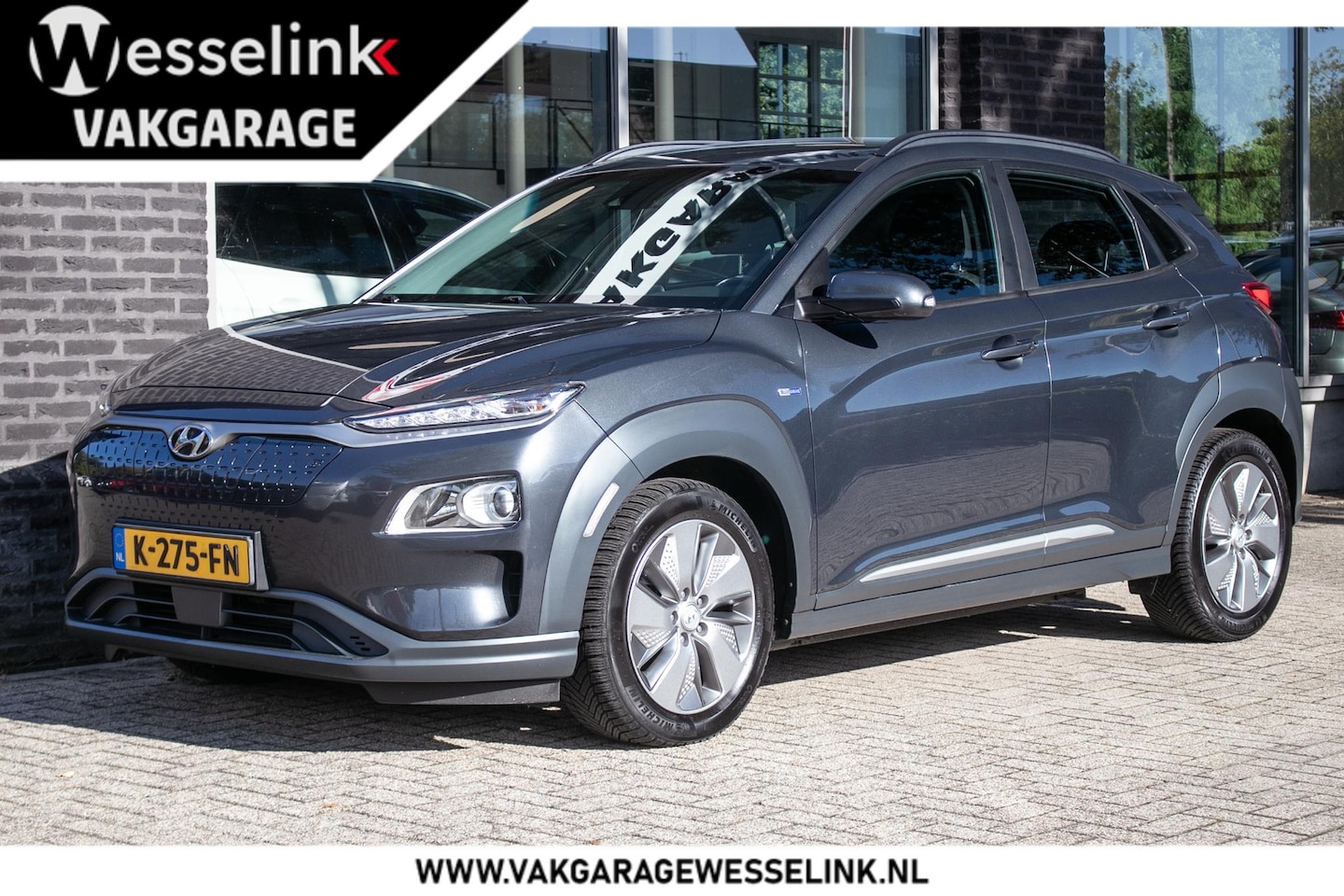 Hyundai Kona Electric - EV Comfort 64 kWh - SOH 100% | - AutoWereld.nl
