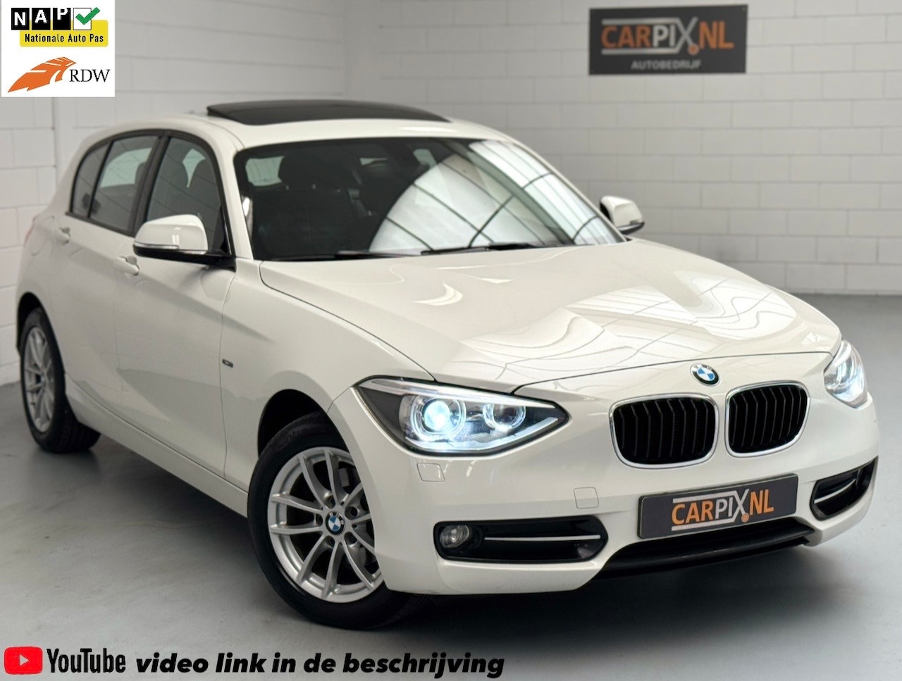 BMW 1-serie - 116i Executive Sport edition 2014, NL auto, Xenon, Zonedak - AutoWereld.nl