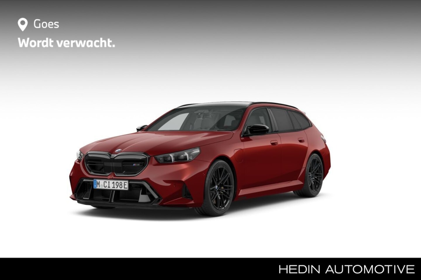 BMW 5-serie Touring - M5 Ruby Red II effect metallic | M Carbon-Keramische remmen | Trekhaak | Panoramadak | Dri - AutoWereld.nl