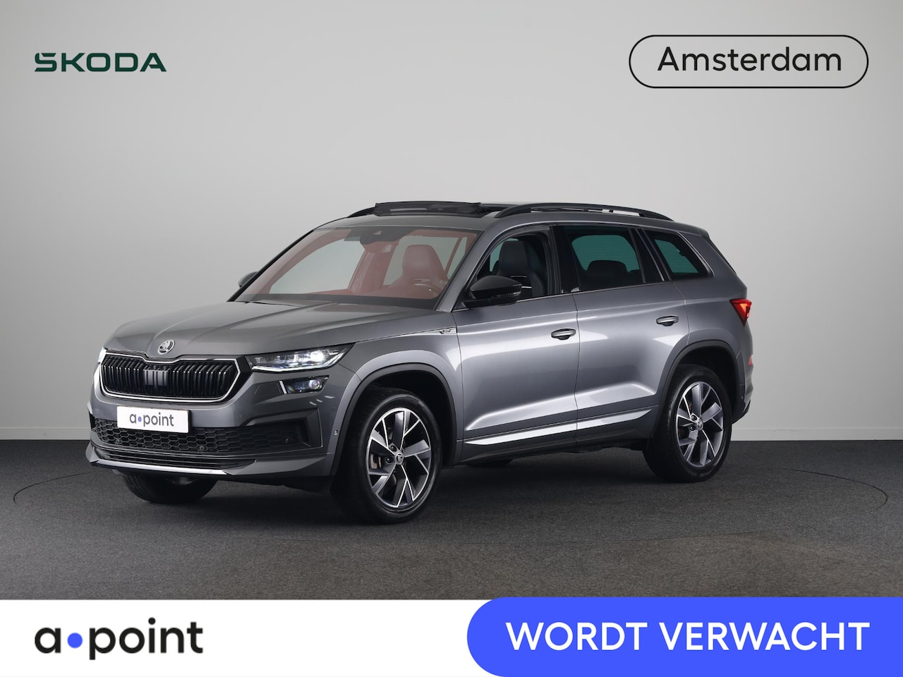 Skoda Kodiaq - 1.5 TSI Sportline Business 7persoons 150pk | Panoramadak | Trekhaak wegklapbaar | Parkeerc - AutoWereld.nl