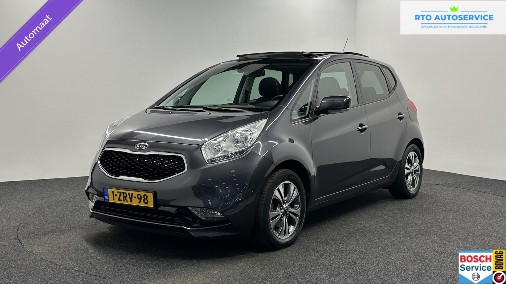 Kia Venga - 1.6 CVVT First Edition PANO CAMERA NAVI CRUISE ECC STOEL/STUUR VERWARMING. - AutoWereld.nl