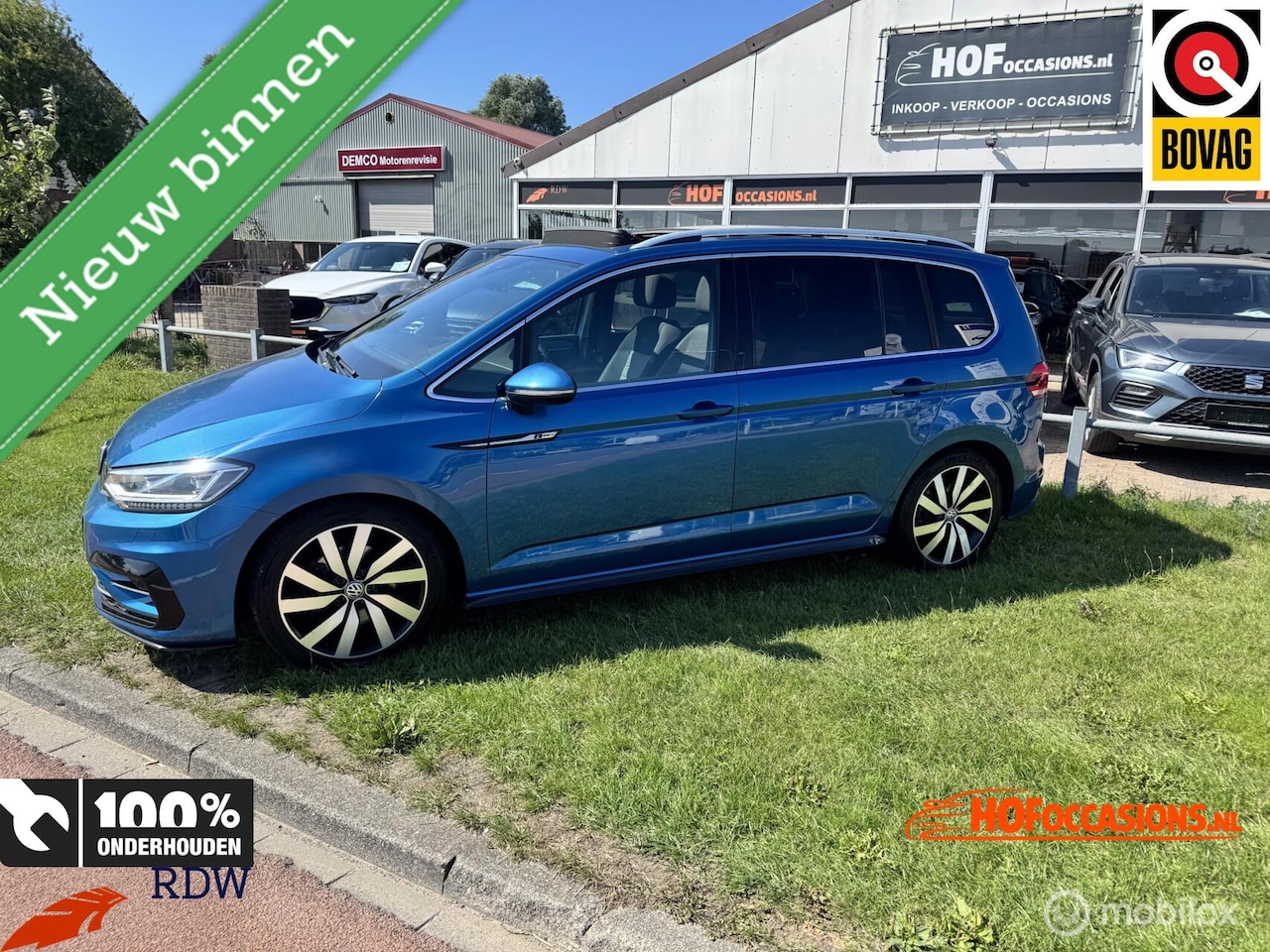 Volkswagen Touran - 1.8 TSI R-Line 7pers. PANO / LED / TREKHAAK - AutoWereld.nl