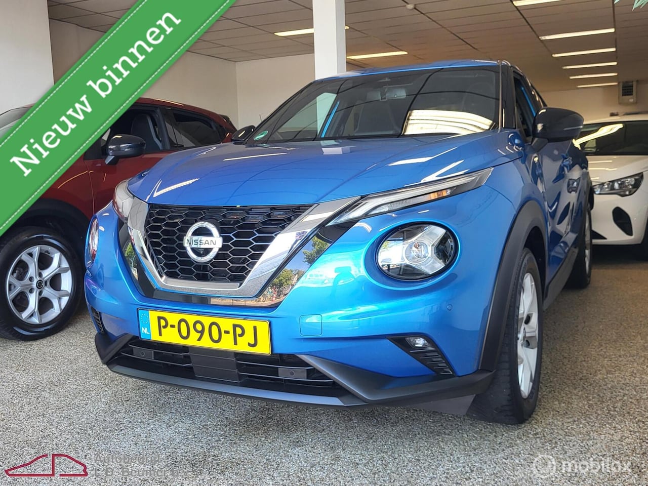 Nissan Juke - 1.0 DIG-T AUT. Business Premium *NAVI, 360 CAM, TRKHK, STOELVERW, RIJKLAARPRIJS!* - AutoWereld.nl