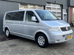 Volkswagen Transporter - 2.5 TDI 340 Trendline DC Youngtimer Btw vrij Airco Cruise controle Trekhaak 2500kg Dubbele