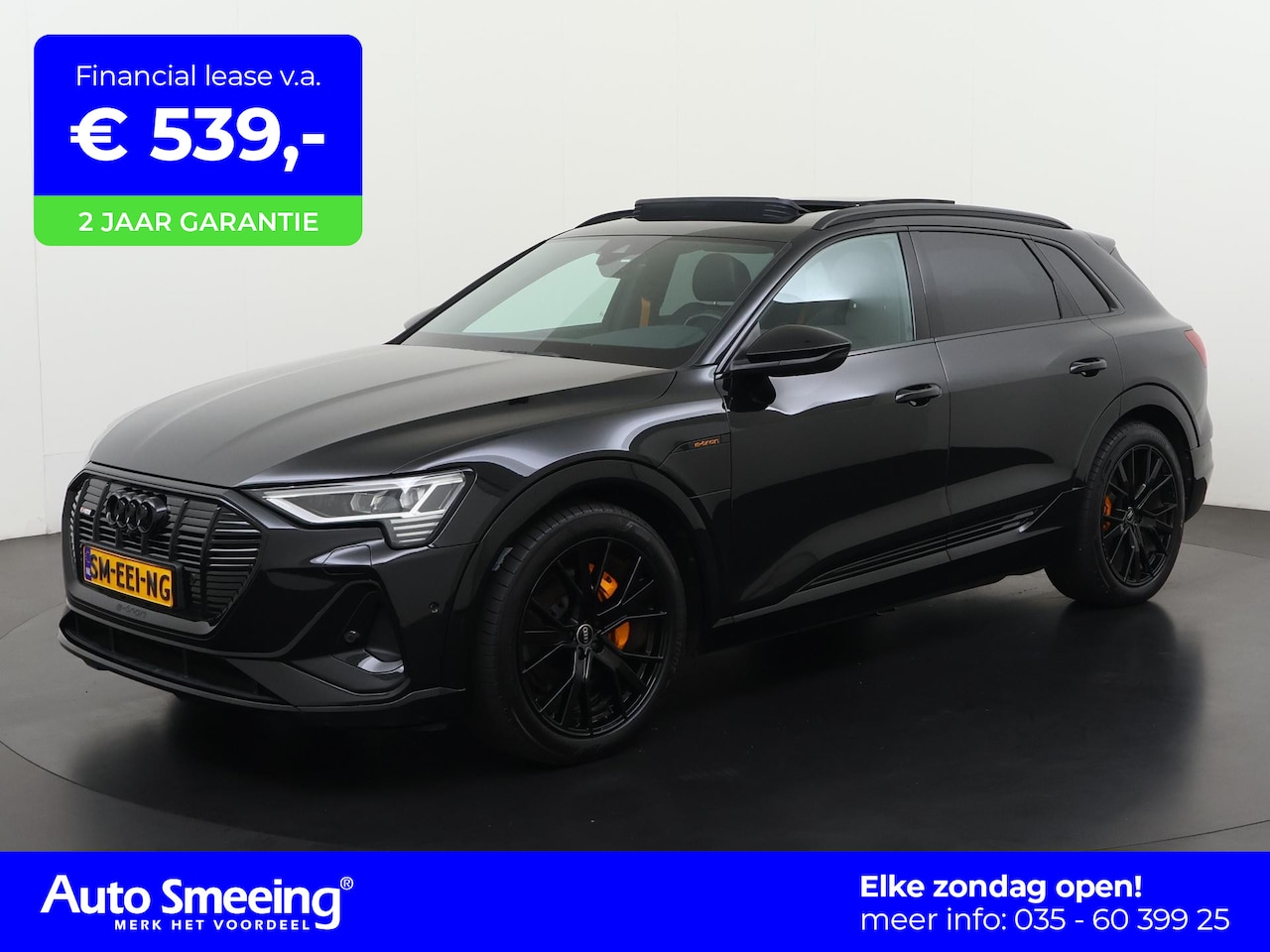 Audi e-tron - 55 quattro S-Line Black Edition 95 kWh | SOH 94% | Panoramadak | Bang&Olufsen | Trekhaak | - AutoWereld.nl