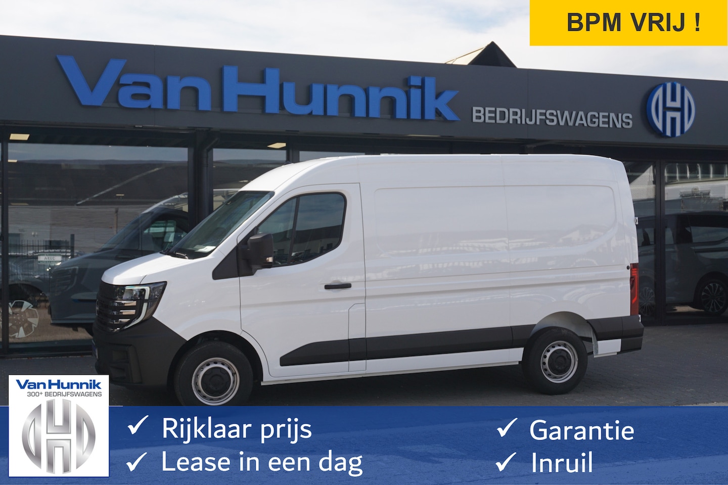 Nissan Interstar - 3.5T 130PK N-Connecta L2H2 BPM VRIJ!! 10" R-Link Apple CP/ Android A, Cruise!! NR. 418 - AutoWereld.nl