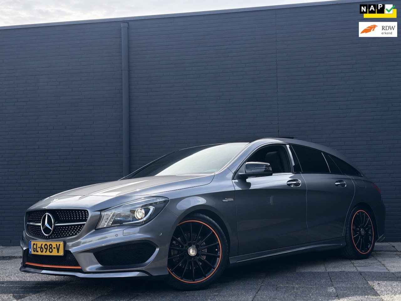 Mercedes-Benz CLA-klasse Shooting Brake - 200 OrangeArt Edition | Pano | Stoelverwarming | Camera | Climate - AutoWereld.nl
