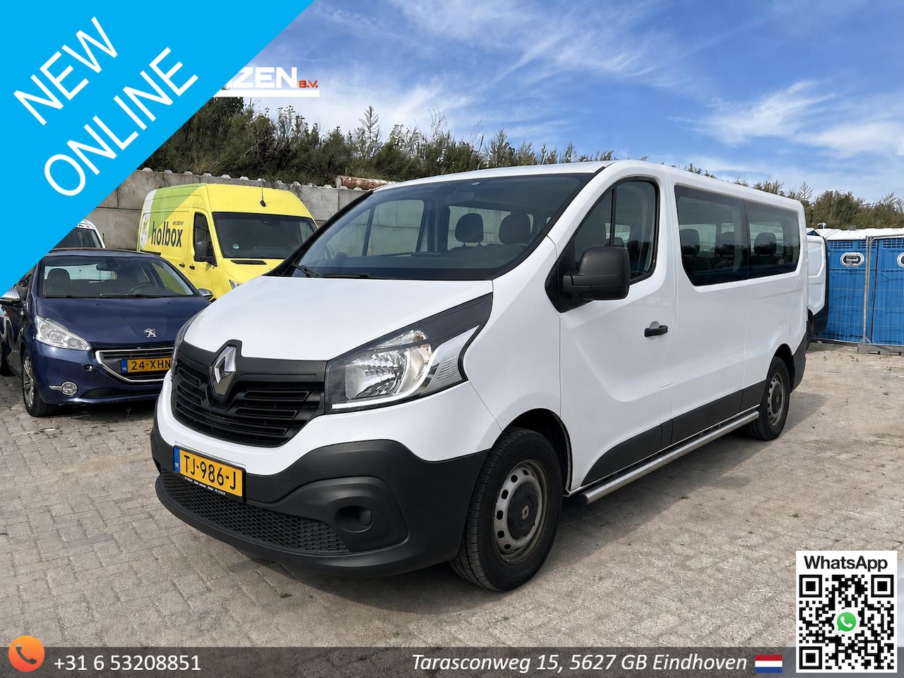 Renault Trafic Passenger - 1.6 dCi Authentique Energy | € 8.950,- NETTO! | 9 Persoons | PDC | - AutoWereld.nl
