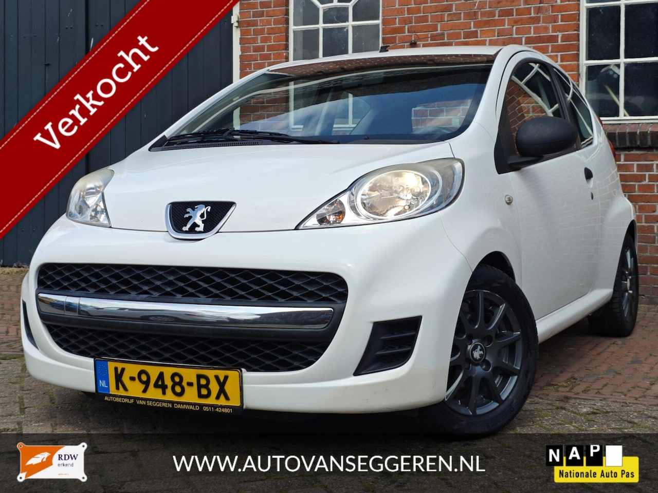 Peugeot 107 - 1.0-12V - APK / Garantie - AutoWereld.nl