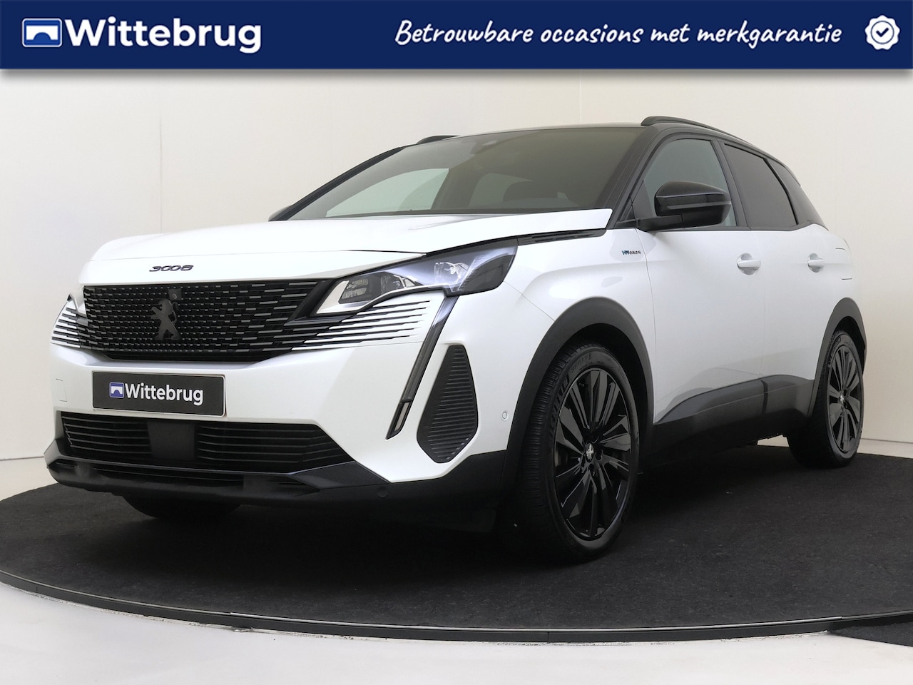 Peugeot 3008 - 1.6 HYbrid4 300PK Blue Lease GT Keyless | ParkeerhulpV&A | Navigatie | - AutoWereld.nl