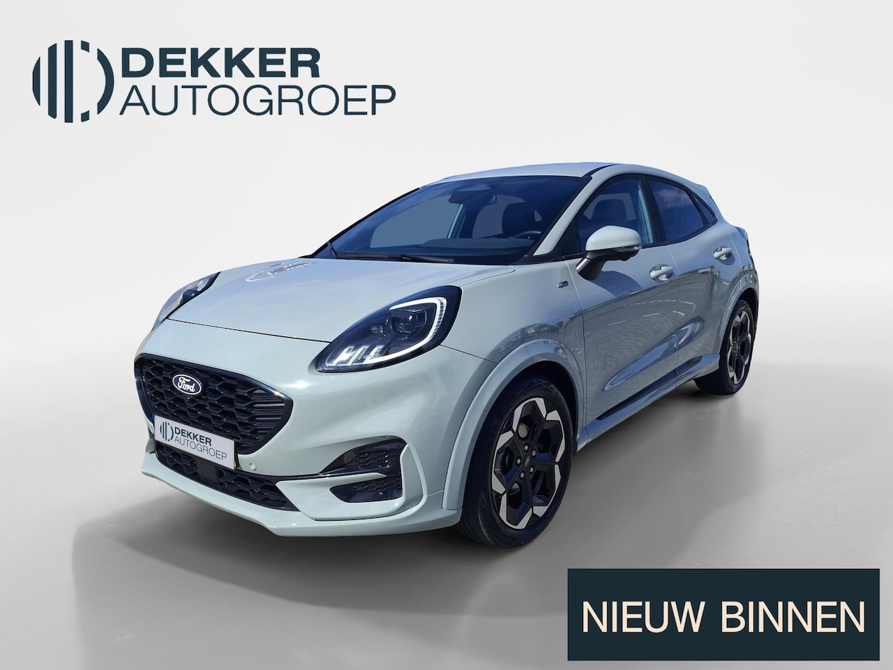 Ford Puma - 1.0 EcoBoost Hybrid ST-Line X 1.0 EcoBoost Hybrid ST-Line X Cactus Grey - AutoWereld.nl