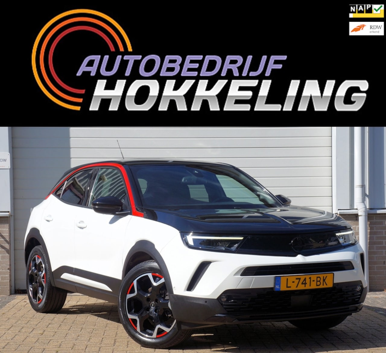 Opel Mokka - 1.2 Turbo GS Line Automaat; 360 Camera+Digi dash=ZEER LUXE !! - AutoWereld.nl