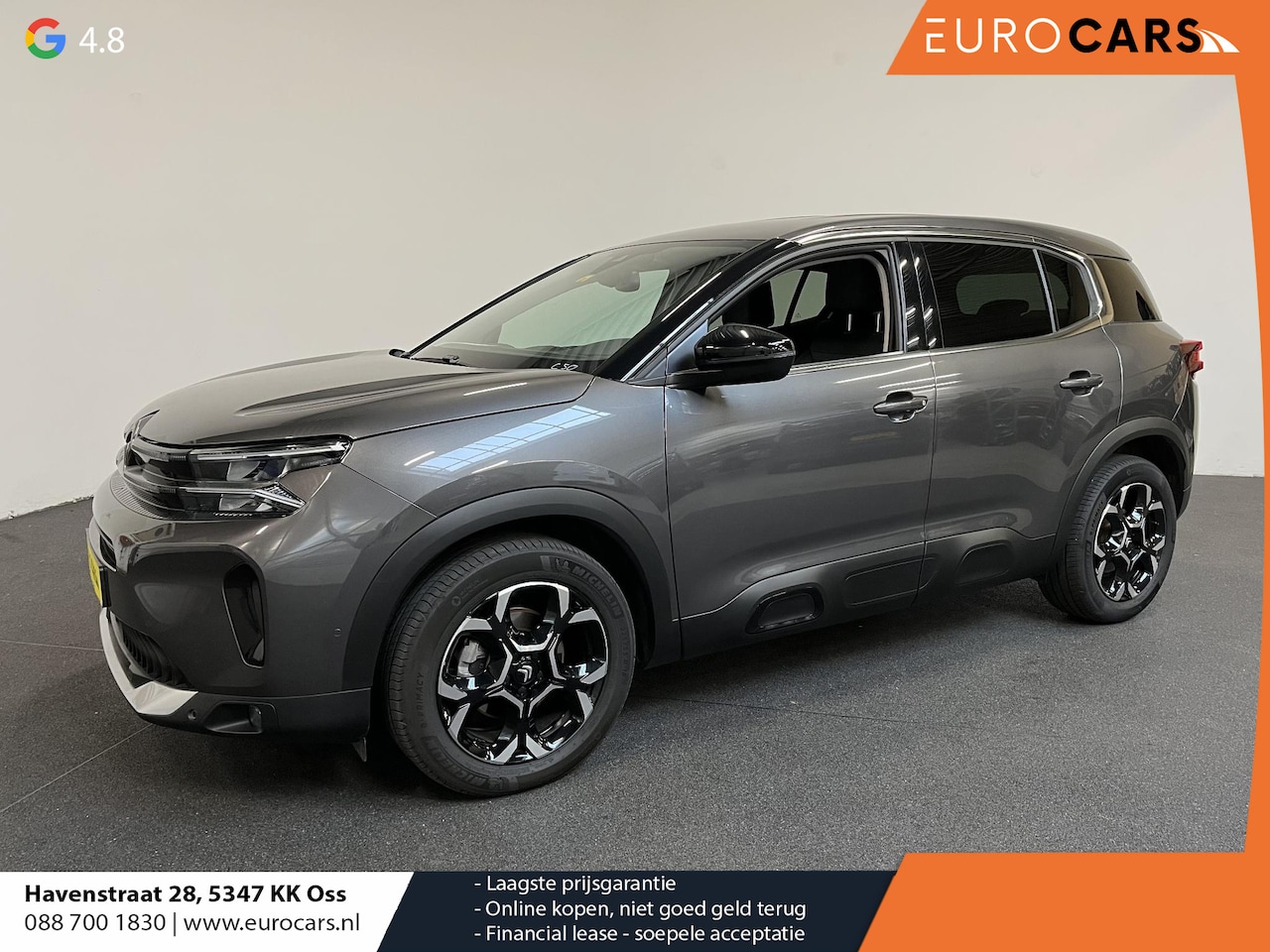 Citroën C5 Aircross - 1.2 130PK Automaat Feel Climate Control Apple Carplay/Android Auto Navigatie Cruise Contro - AutoWereld.nl