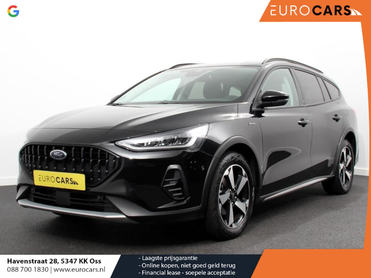 Ford Focus Wagon - 1.0 EcoBoost 155pk Hybrid Active X Navigatie Climate Control Camera Parkeer sensoren B&O D - AutoWereld.nl