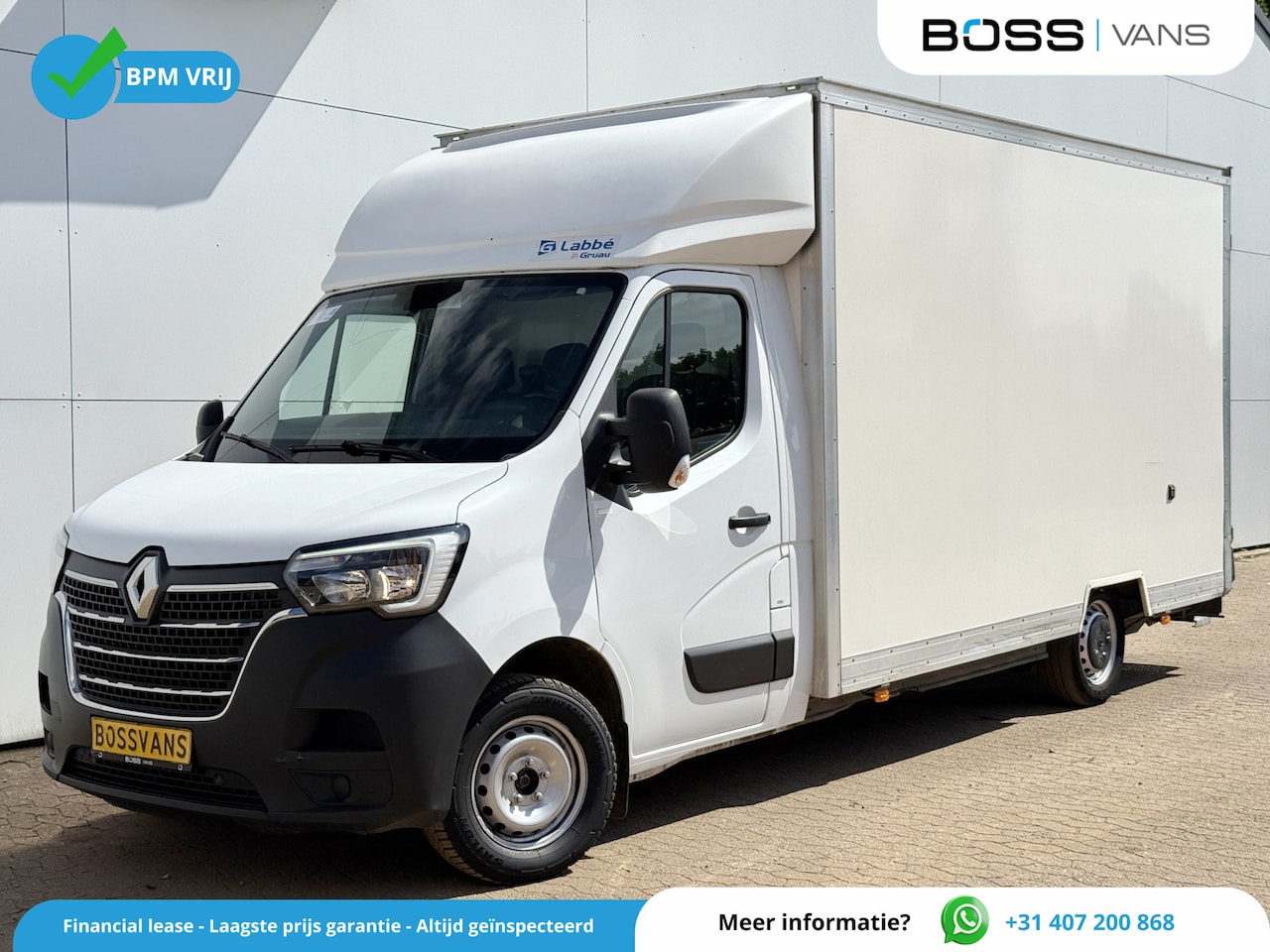 Renault Master - Plancher T35 2.3 DCi 145pk Lowliner Bakwagen Airco Cruise Control Camera Meubelbak Foodtru - AutoWereld.nl
