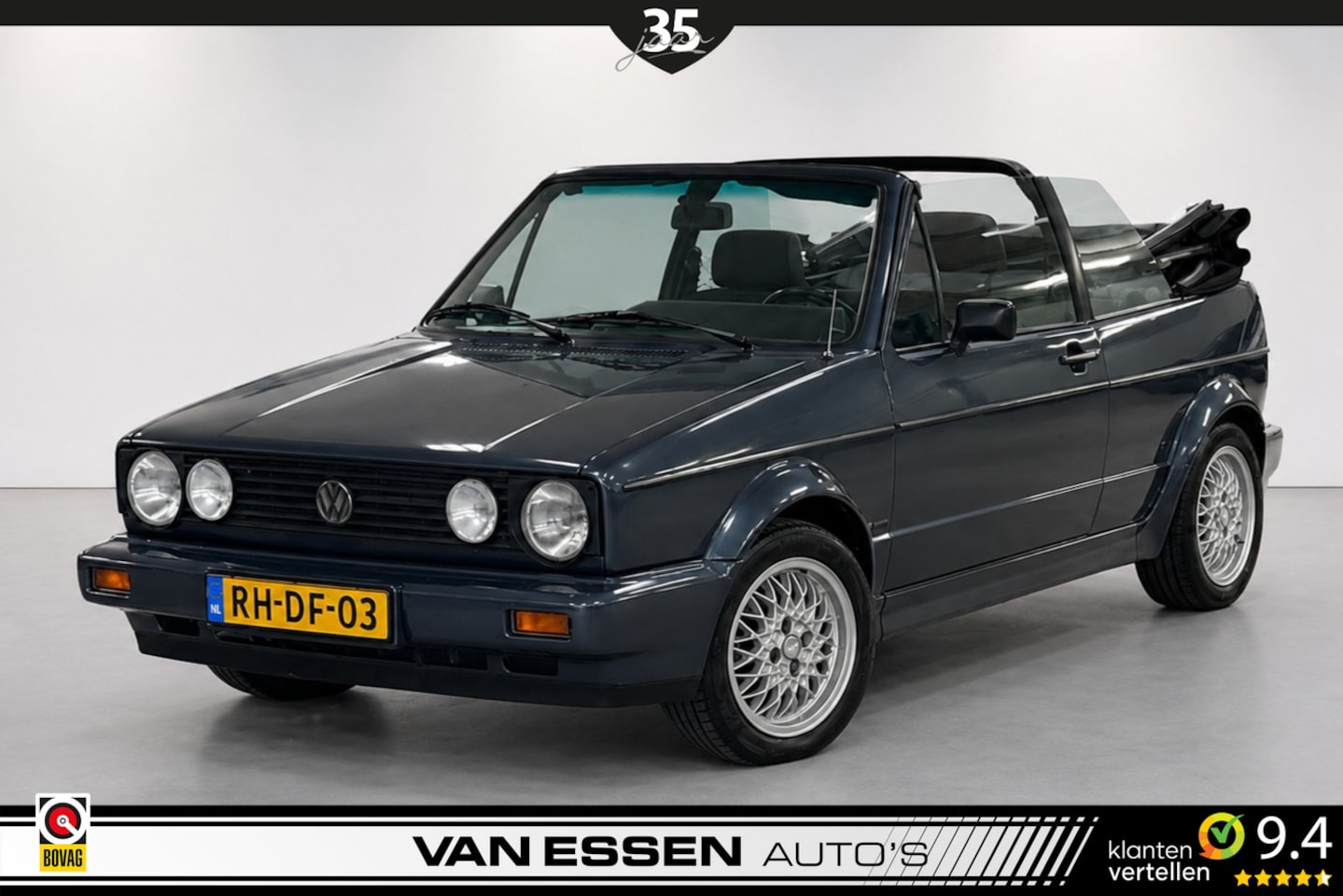 Volkswagen Golf Cabriolet - 1.6 GLS KARMANN Nieuwe Cabrio Kap! - AutoWereld.nl