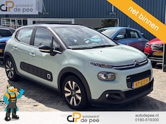 Citroën C3 - 1.2 PureTech Feel GARANTIE/NW.DISTRI/CRUISE/CLIMA/CARPLAY/EL.RAMEN/LICHTMETAAL/CV+AB rijkl