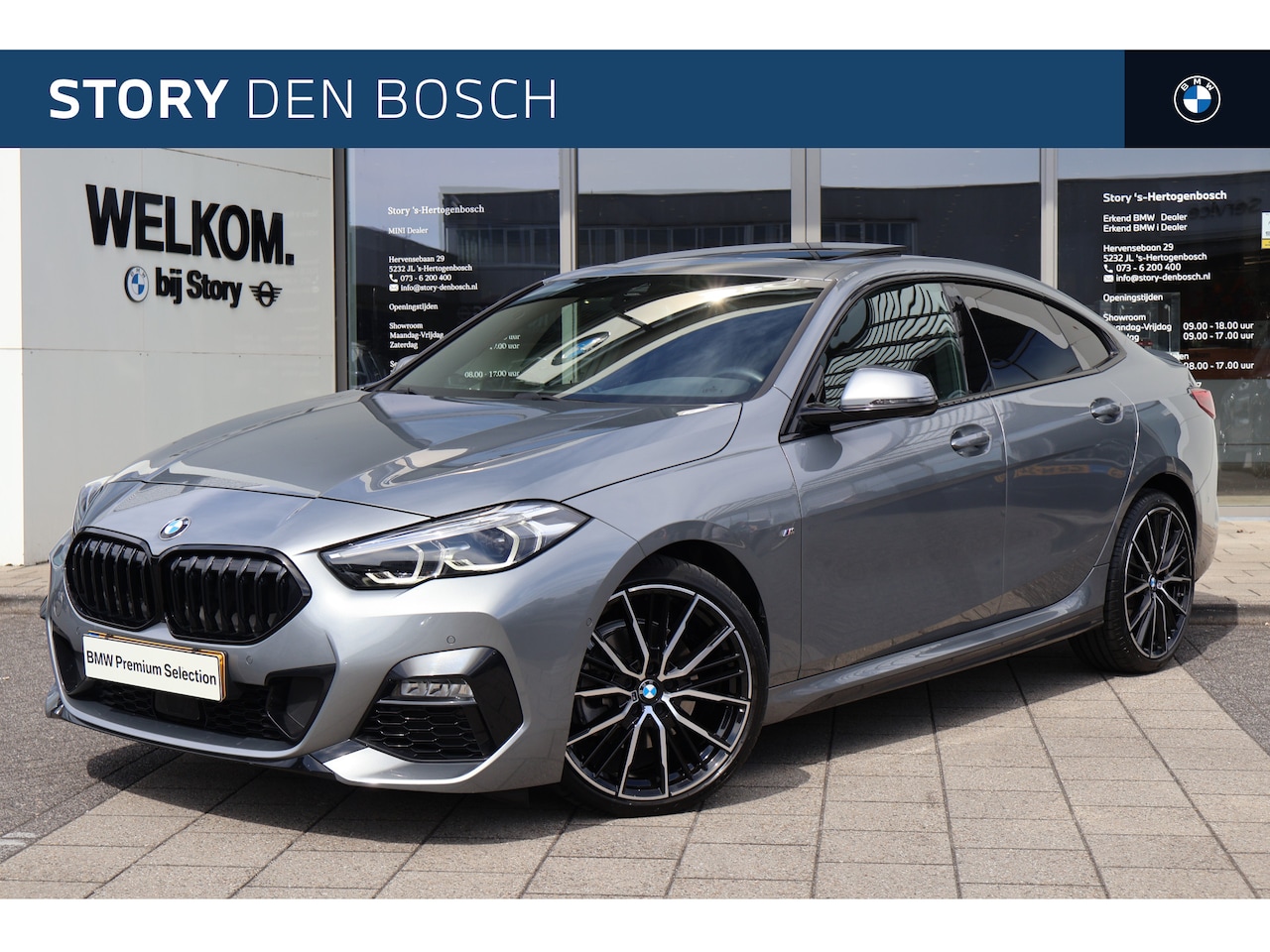 BMW 2-serie Gran Coupé - 218i M Sport Automaat / Panoramadak / M Sportstoelen / Achteruitrijcamera / Active Cruise - AutoWereld.nl