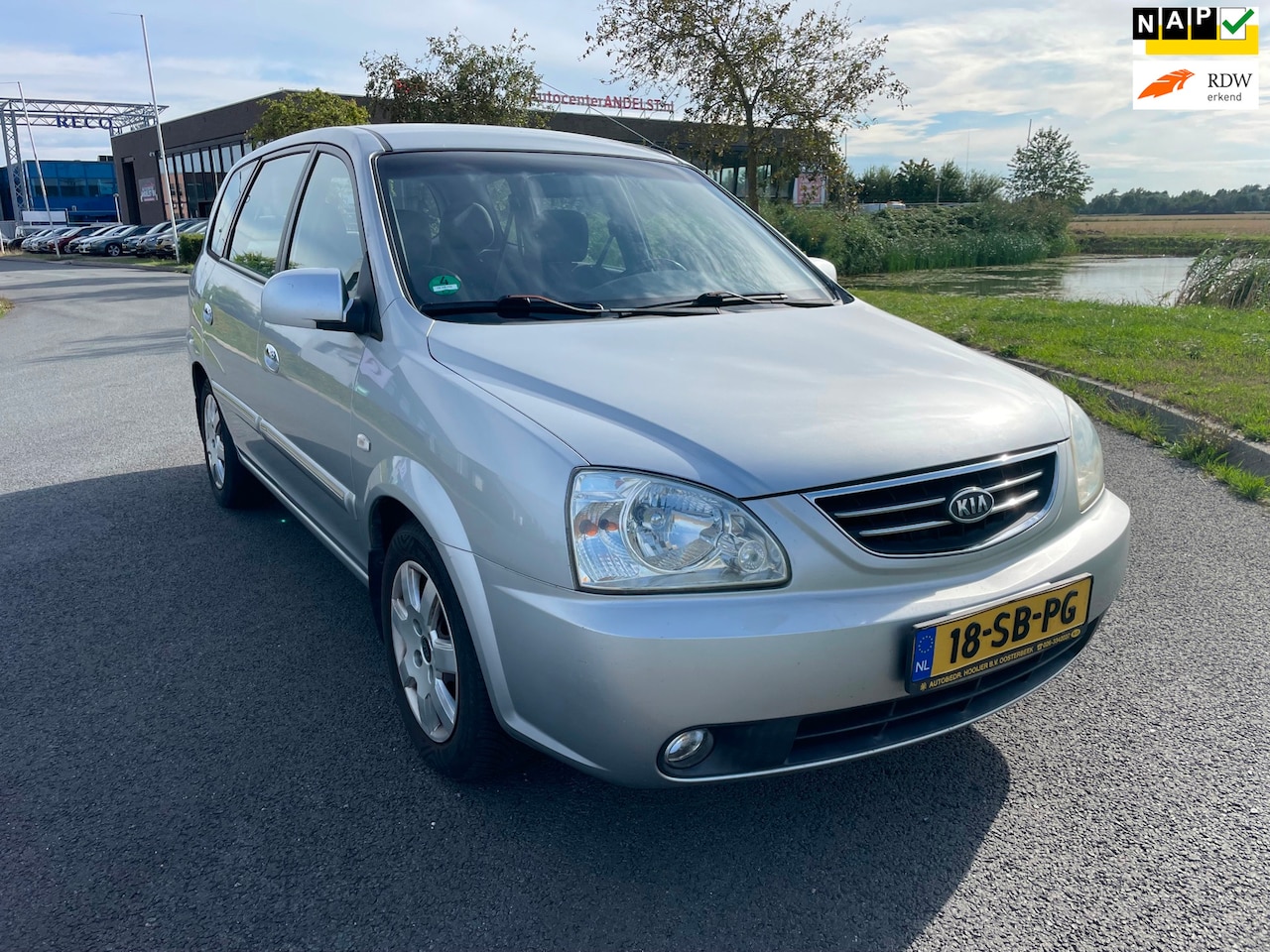 Kia Carens - 2.0 CVVT EX 2.0 CVVT EX, Trekhaak, Climate control, Radio CD speler, Elektr ramen, 3e eig afk, Nap, Ex - AutoWereld.nl