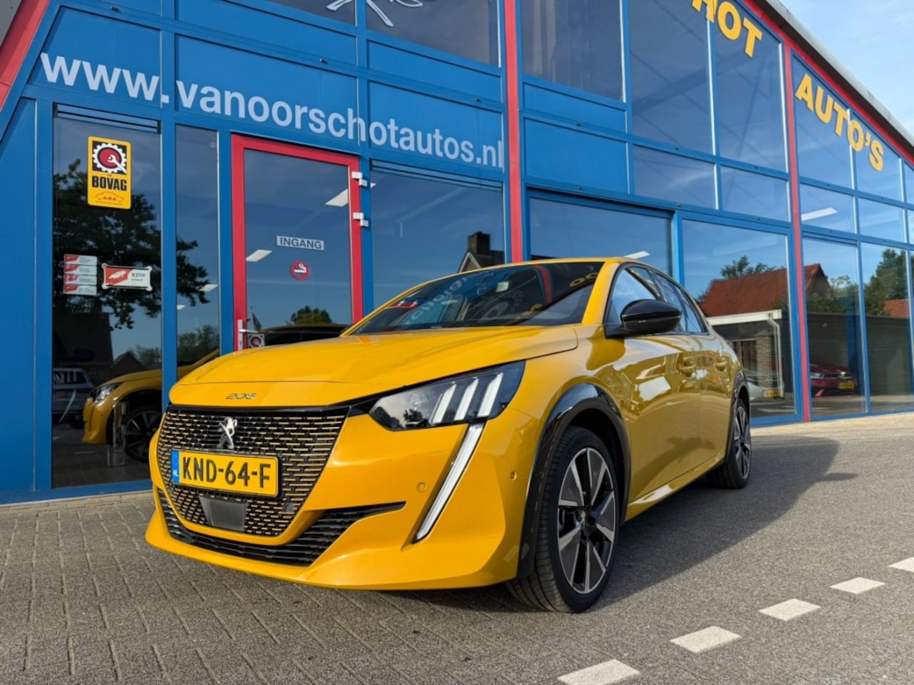 Peugeot e-208 - GT-Line Navi Carplay Camera Airco(ECC) bj2022 - AutoWereld.nl