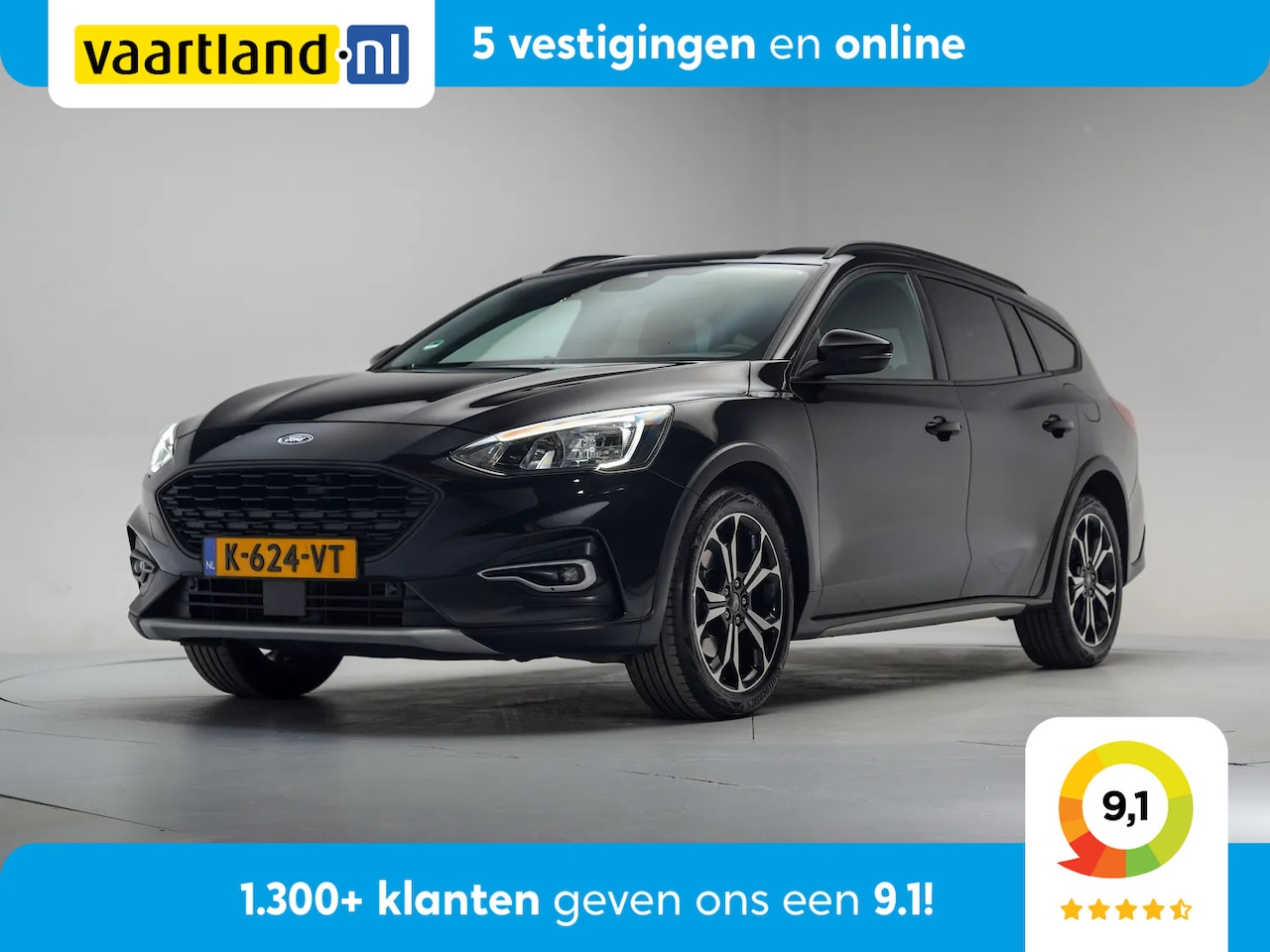 Ford Focus Wagon - i.5 EcoB Active X Aut. [ECC / Clima Trekhaak Navi Apple / Android] - AutoWereld.nl