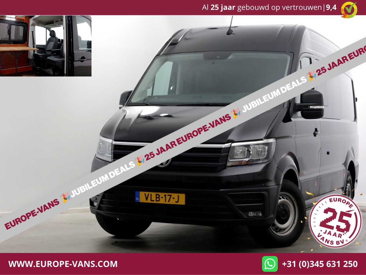 Volkswagen Crafter - 35 2.0 TDI 140pk L3H3 (L2H2) DSG-Automaat Camera/230V/Draaistoelen 07-2021 - AutoWereld.nl