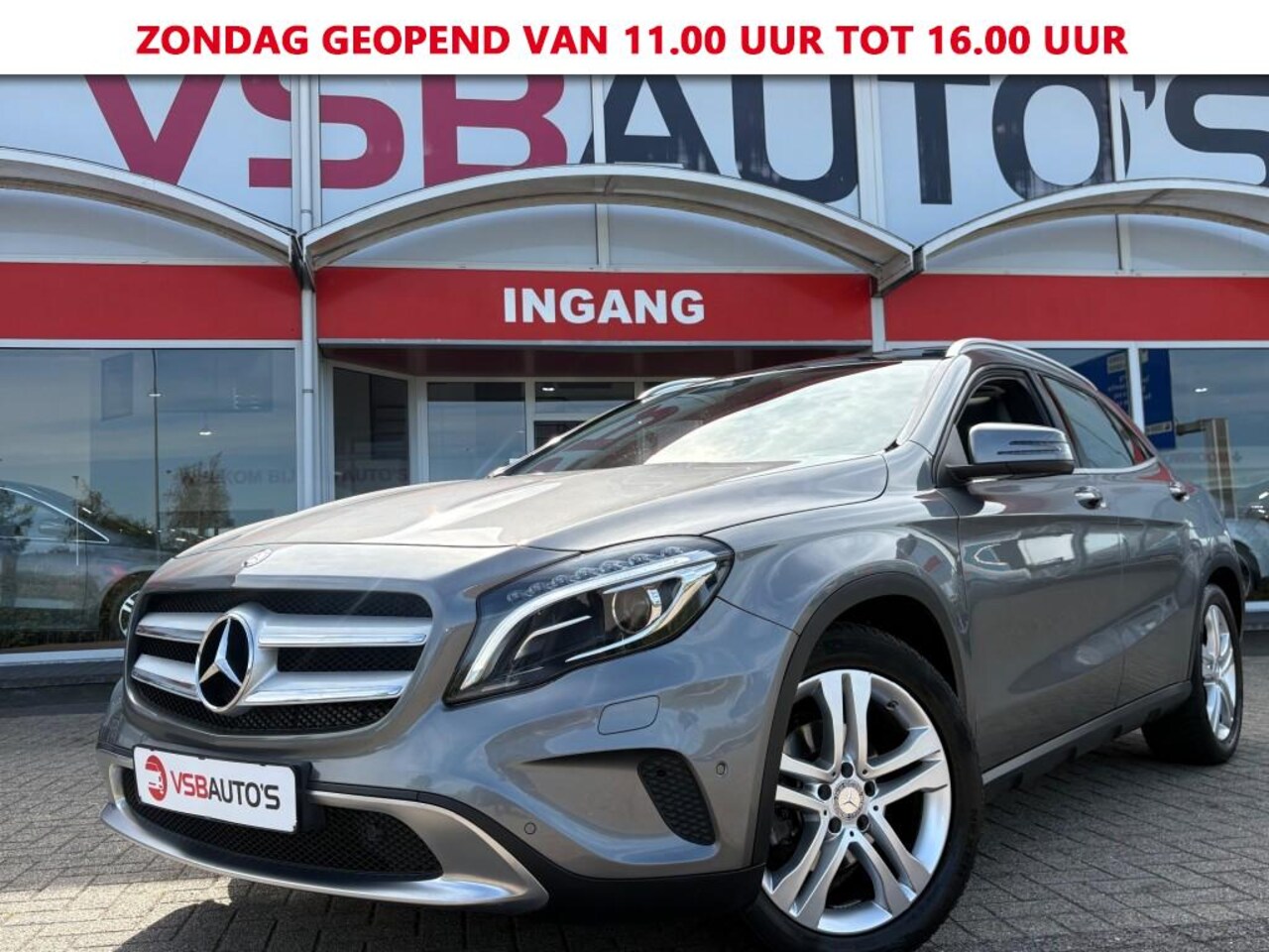 Mercedes-Benz GLA-Klasse - GLA 180 PRESTIGE AUTOMAAT. LED PANODAK NAVI AIRCO LMV PDC ESP - AutoWereld.nl