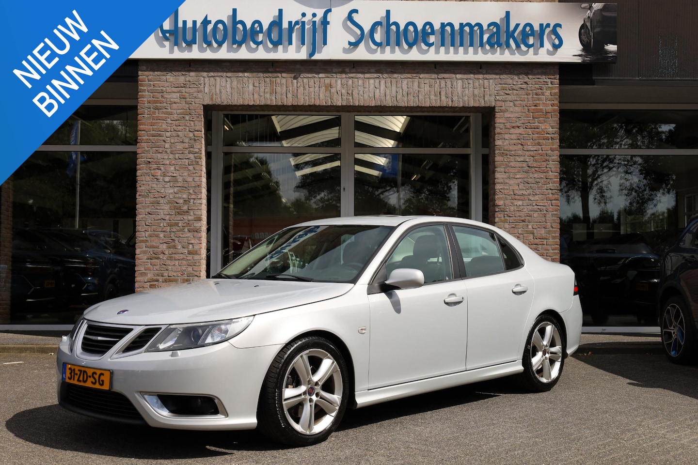 Saab 9-3 Sport Sedan - 2.8 T V6 Aero PANO LEER ELEC.MEMORY-STOELEN STOELVER. BOSE-AUDIO NAVI CRUISE PDC 18''LMV - AutoWereld.nl