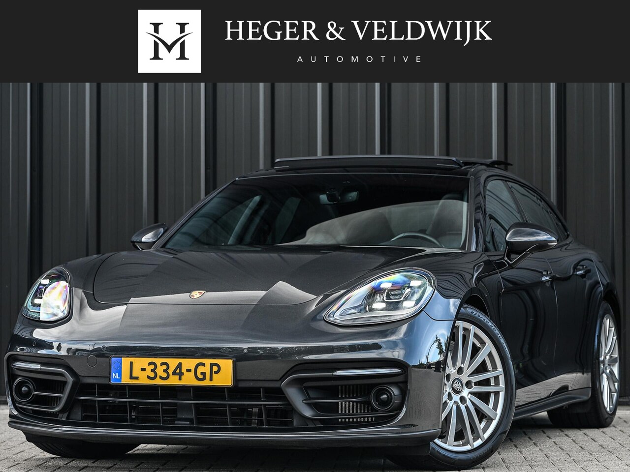 Porsche Panamera Sport Turismo - 2.9 4S E-Hybrid | Panoramadak | NL-Auto | Camera | Adaptive Cruise | Luchtvering | Memory - AutoWereld.nl