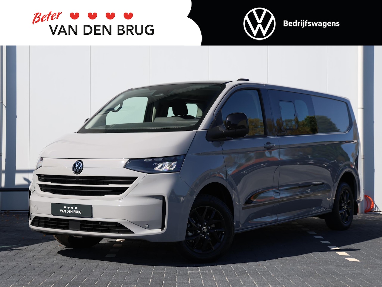 Volkswagen e-Transporter - Dubbele cabine L2H1 Edition 64 kWh 218pk | Navigatie | Cruise control | Lm velgen | LED | - AutoWereld.nl