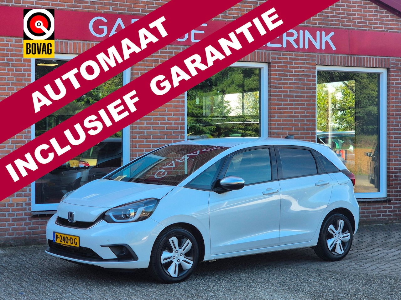Honda Jazz - 1.5 e:HEV Hybrid Executive 109PK 5drs AUTOMAAT clima, adapt.cruise, navi, carplay, led, ca - AutoWereld.nl