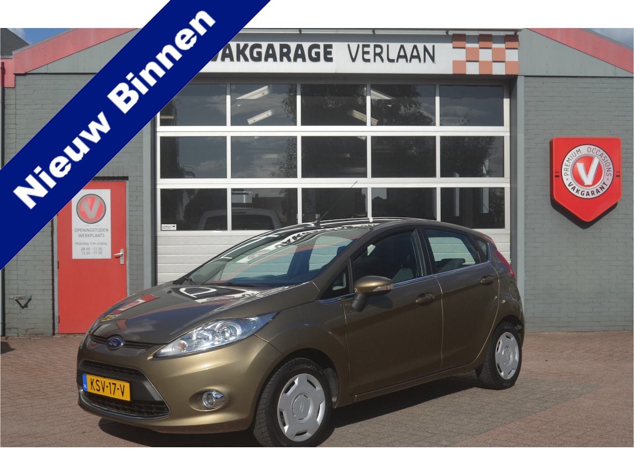 Ford Fiesta - 1.4 Airco / park. sensor. achter / 12 mnd gar. - AutoWereld.nl